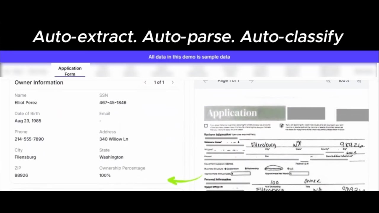 Kaaj Agent for Doc Classification & Extraction